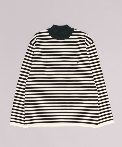 「SHIPS」 長袖ニット SMALL グリーン メンズ