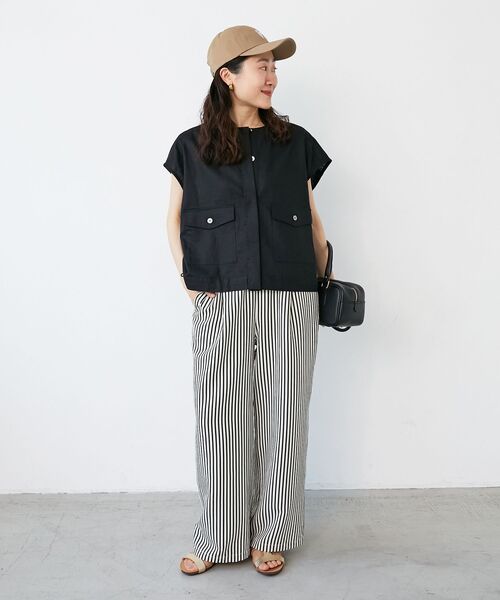 le.coeur blanc（ルクールブラン） ワイドパンツ パンツ 「楽な履き