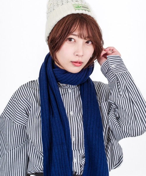 美品　マルタンマルジェラ　ストールマフラー　カシミア混合ウール 美品 マルタンマルジェラ ストールマフラー カシミア混合ウール