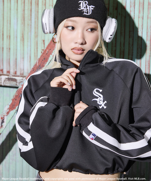 トップス RT-106642 BACK TO THE FIELD tシャツ 「MLB」ハーフZIPトラックトップス