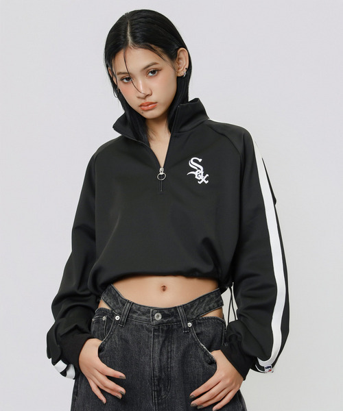 BACK TO THE FIELD tシャツ 「MLB」ハーフZIPトラックトップス