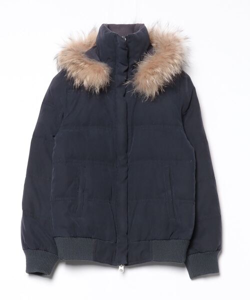 alcali（アルカリ） ダウンジャケット - ネイビー レディース