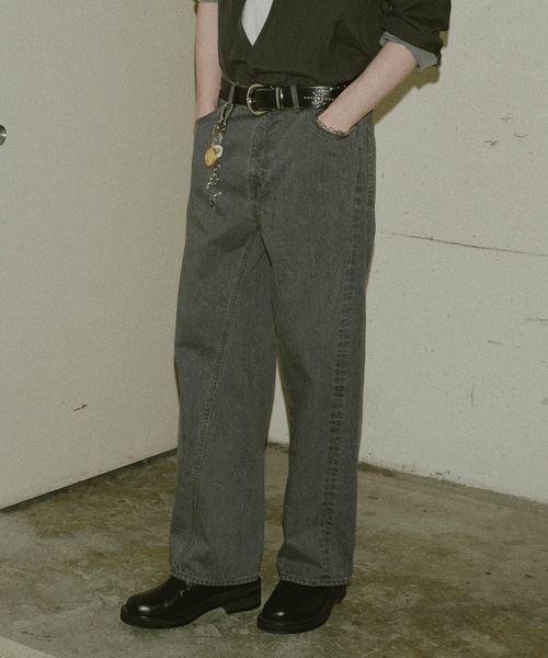 JieDa（ジエダ） ジーンズ USED TWIST DENIM PANTS メンズ レディース