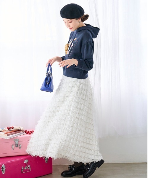 Chesty マーガレットパーカー　パーカー 最近のお出かけはコレばかり♡刺繍が可愛い「マーガレット