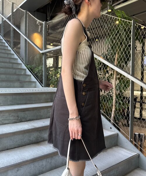 CIAOPANIC TYPY サロペット オーバーオール 「willow」ミニスカ