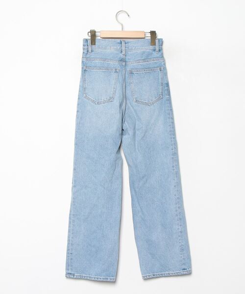「EMMEL REFINES」 加工デニムパンツ X-SMALL ブルー レディース