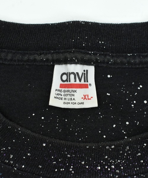 anvil（アンビル） tシャツ 「USED」90's anvil “WOLF” AOP アニマル T