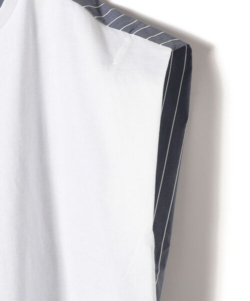 「SHIPS」 半袖カットソー - ネイビー レディース_画像9