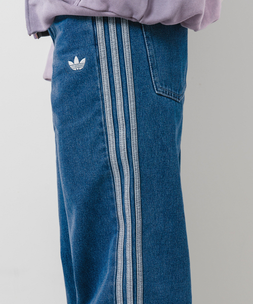 【新品未使用】adidas デニムジップパンツ 27 アディダス ジーンズ adidas（アディダス） ジーンズ デニム デニムパンツ DENIM 3S PANT