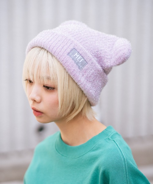 MEI（メイ） ニット帽 ニットキャップ 「MEI/メイ」クマミミニット