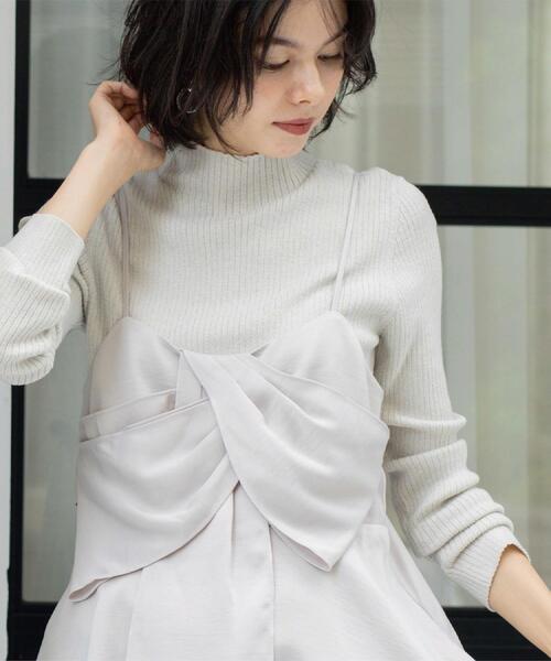 OPAQUE.CLIP（オペークドットクリップ） ニット セーター ハイネック