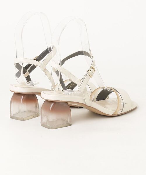 「ODETTE E ODILE」 ヒールサンダル 23cm ベージュ レディース_画像2