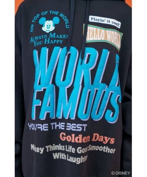 JASMINE着 WORLD WIDE FAMOUS DABOパーカー ワールドワイドフェイマス WORLD WIDE FAMOUS メンズ レディース プル