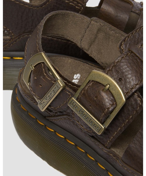 Dr.Martens（ドクターマーチン） フラットサンダル UK6 ダークブラウン