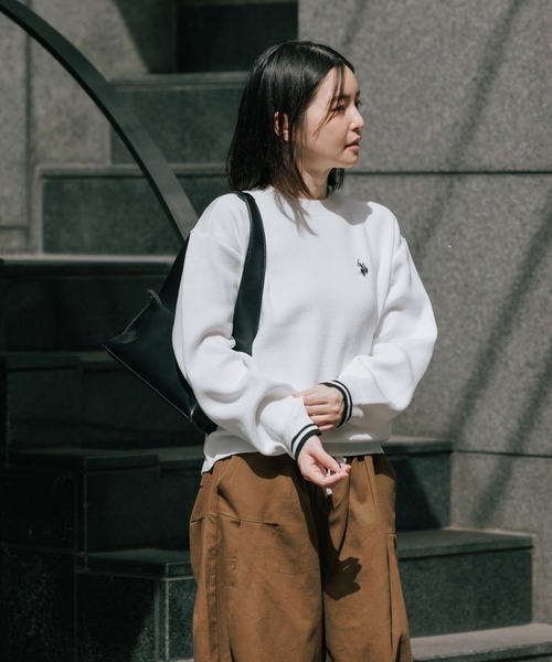 U.S. POLO ASSN.（ユーエスポロアッスン） ニット セーター クルー