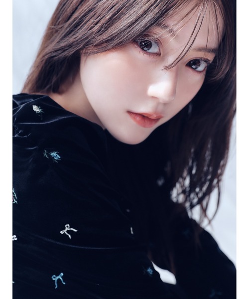 FRAY I.D（フレイ・アイディー） ワンピース ベロアナローワンピース