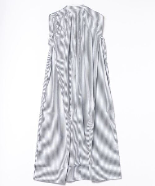 「INTERPLANET」 ノースリーブワンピース FREE ブルー レディース_画像3