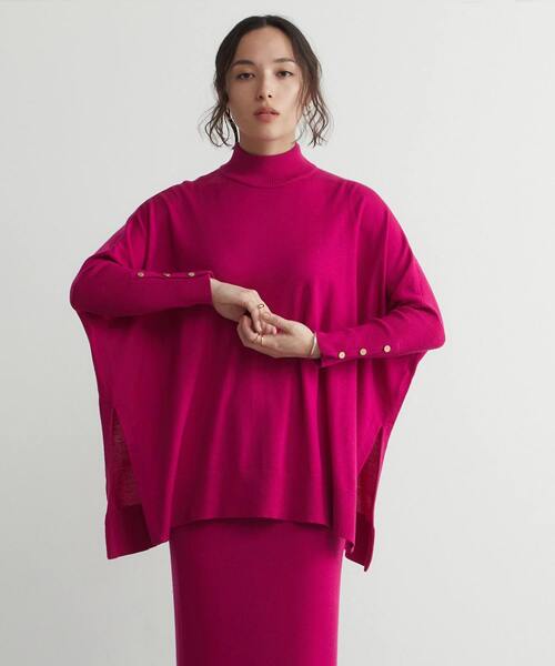 「Liesse」 長袖ニット FREE ベージュ レディース_画像2