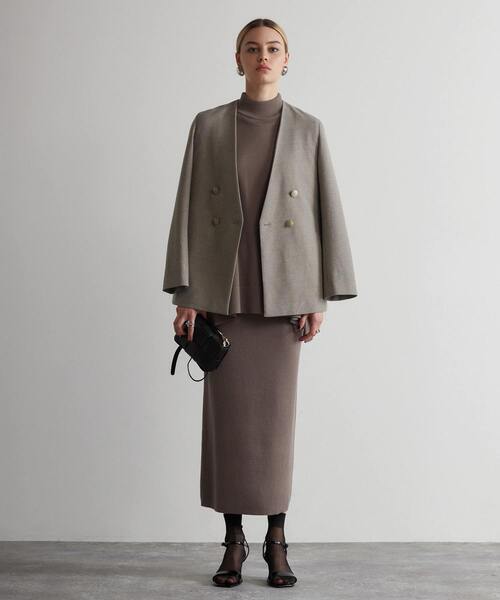 「Liesse」 長袖ニット FREE ベージュ レディース_画像7