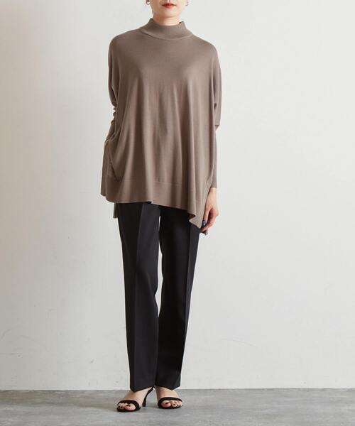 「Liesse」 長袖ニット FREE ベージュ レディース_画像10