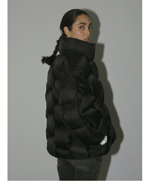 「AMAIL」 ダウンジャケット FREE ブルー レディース_画像5