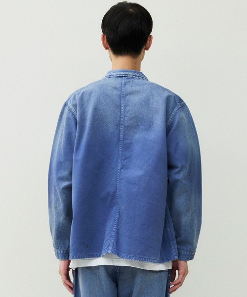 コート ジャケット 「ATELLIER WELLS BY JOHNBULL」フレンチワークジャケット メンズ レディースの画像