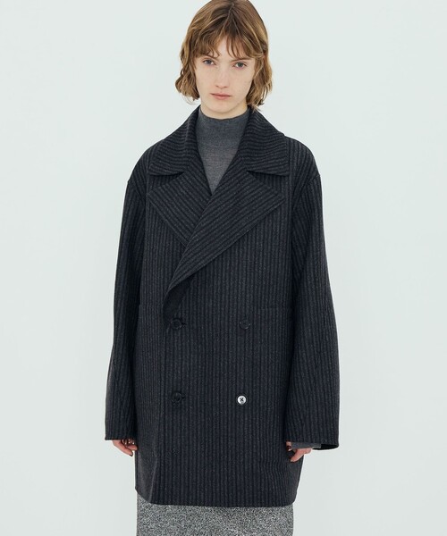 【yokopy.0331】【超美品】TOMORROWLAND Pコート ウールビーバー Pコート（ピーコート）｜TOMORROWLAND .B