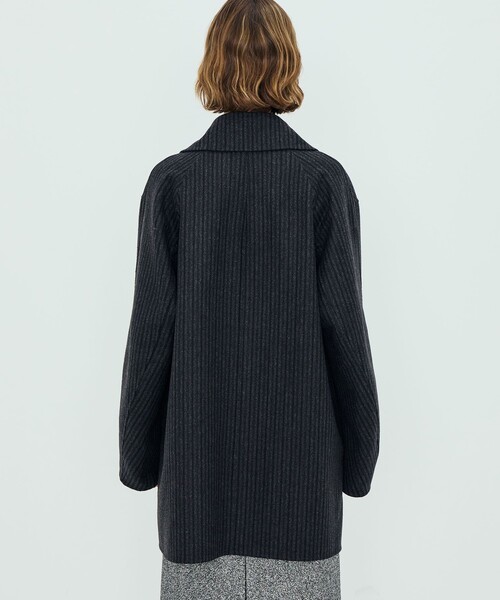 TOMORROWLAND .B ピーコート pコート ウールダブルフェイス レディース