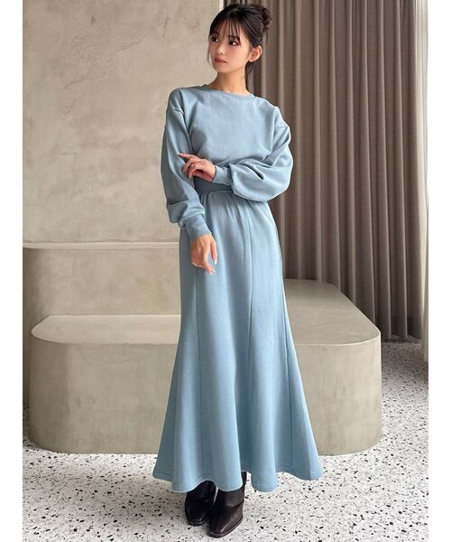 RESEXXY（リゼクシー） ワンピース 「ZOZO限定」裏起毛スウェット