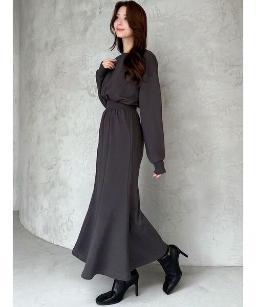 RESEXXY（リゼクシー） ワンピース 「ZOZO限定」裏起毛スウェット