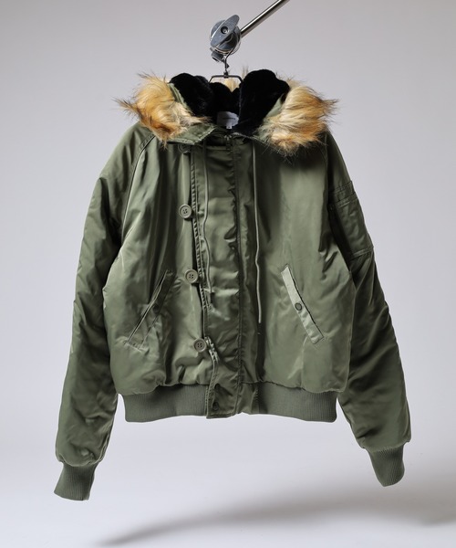 FUNALIVE（ファンアライブ） ミリタリージャケット モッズコート 中綿