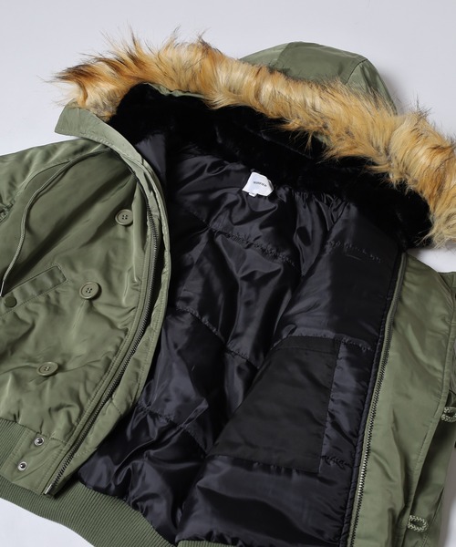 FUNALIVE（ファンアライブ） ミリタリージャケット モッズコート 中綿