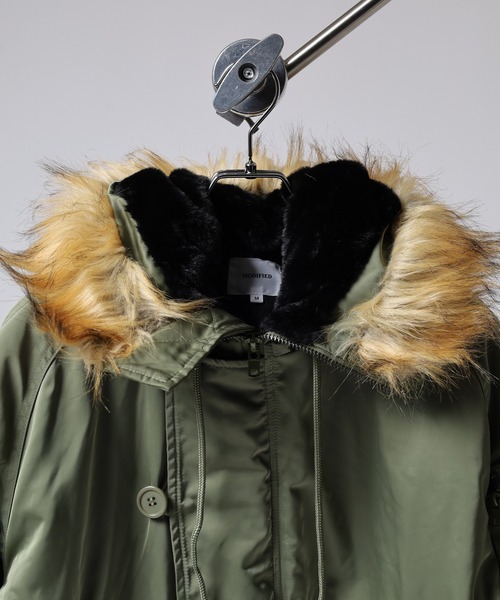 FUNALIVE（ファンアライブ） ミリタリージャケット モッズコート 中綿