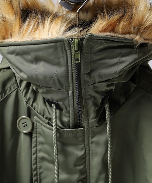 FUNALIVE（ファンアライブ） ミリタリージャケット モッズコート 中綿