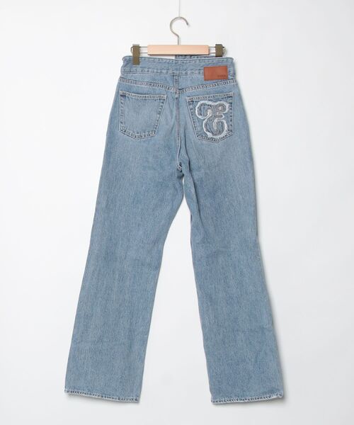 [EVRIS] Denim брюки MEDIUM голубой женский 