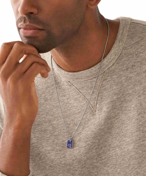 「FOSSIL」 ネックレス FREE シルバー メンズ_画像7