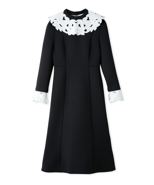 CELFORD（セルフォード） 長袖ワンピース 36 ネイビー レディース