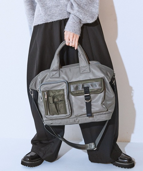 JEANASIS（ジーナシス） トートバッグ ナイロンポケットトート/637885