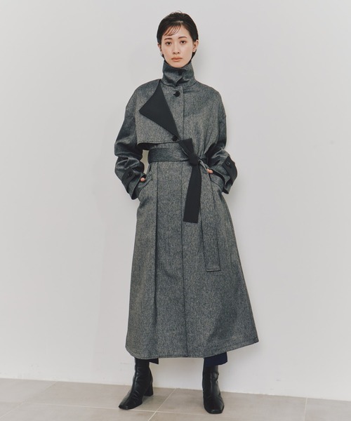 UNITED TOKYO（ユナイテッドトウキョウ） ステンカラーコート 2 グレー