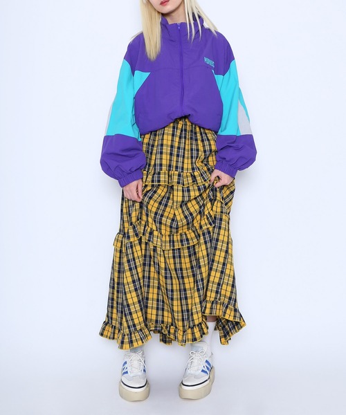 「PUNYUS」 ナイロンブルゾン 2 ネイビー レディース_画像7