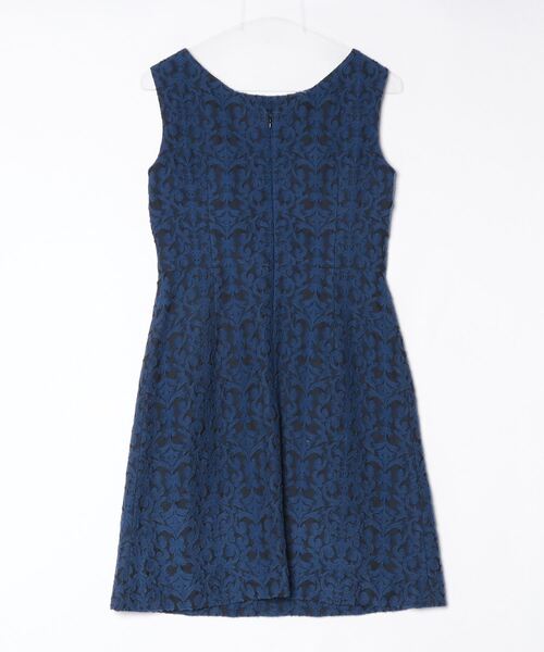 「Soareak」 ノースリーブワンピース 36 ブルー レディース_画像2