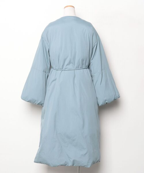 「U by SPICK&SPAN」 コート 38 ブルー レディース_画像3