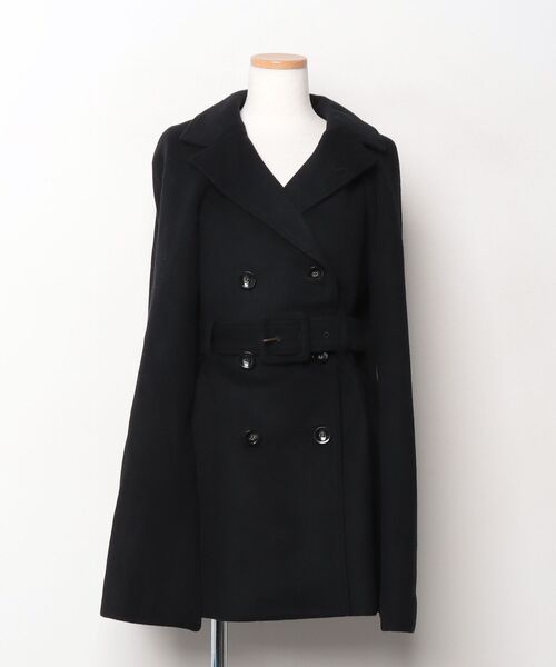 新品未使用　リリーブラウン　ポンチョコート LILY BROWN（リリーブラウン） ポンチョコート FREE ブラック