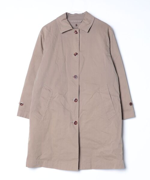 MHL.（エムエイチエル） ステンカラーコート 1 ベージュ レディース