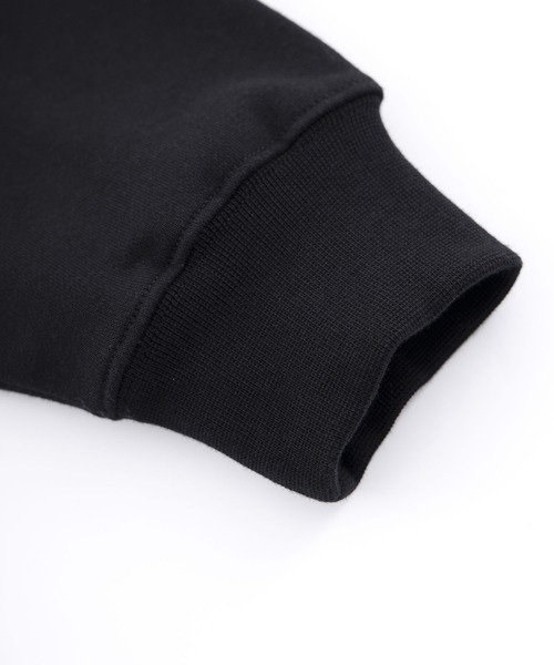 「SUPPLIER」 ジップアップパーカー LARGE ブラック メンズ_画像4