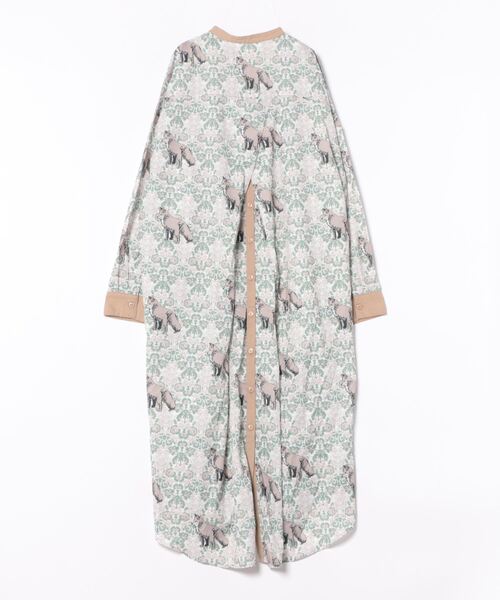 「zootie」 長袖ワンピース フリー グリーン レディース_画像2