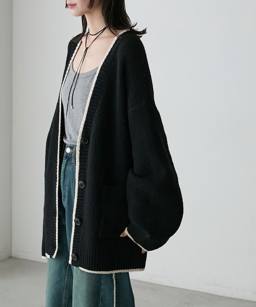 forksy.（フォルクシー） ニットカーディガン FREE グレー レディース