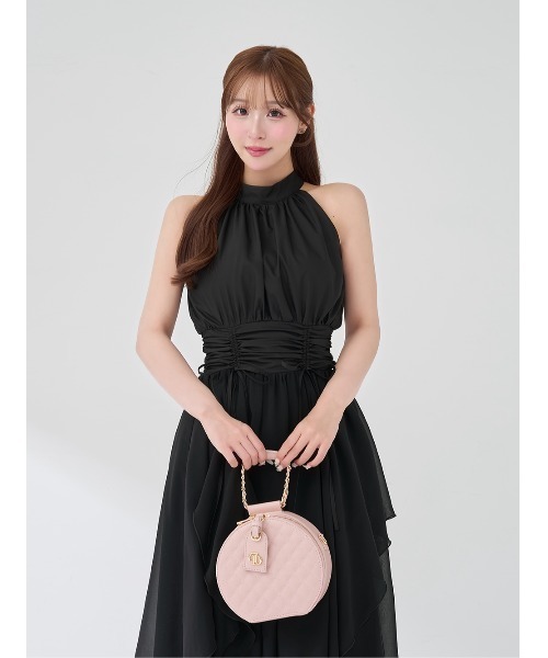 Darich（ダーリッチ） ワンピース アメスリギャザーシフォンロング