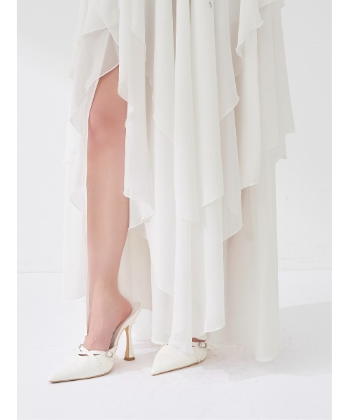 Darich（ダーリッチ） ワンピース アメスリギャザーシフォンロング