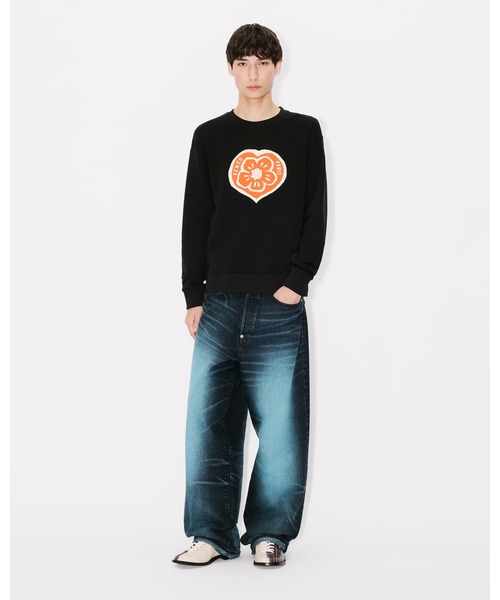 トレーナー スウェット 'KENZO Boke Heart' スウェット イン コットン メンズの画像